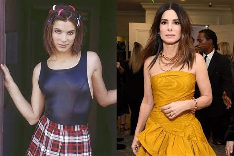 sandra bullock sexy|Sandra Bullock Then and Now: Photos of Star’s。